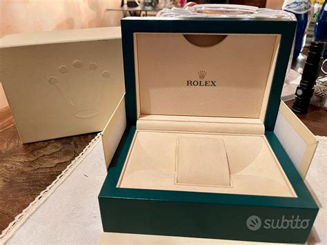 scatola service rolex